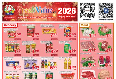 Fresh Value (Etobicoke) Flyer January 2 to 8