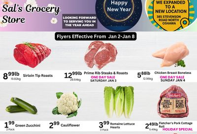 Sal's Grocery Flyer January 2 to 8