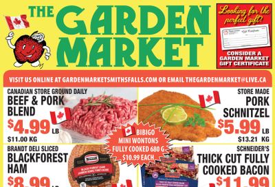 The Garden Market Flyer January 2 to 8