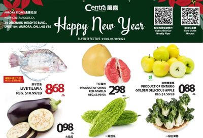 Centra Foods (Aurora) Flyer January 2 to 8
