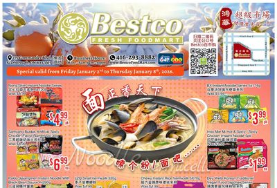 BestCo Food Mart (Scarborough) Flyer January 2 to 8