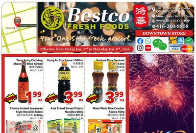 BestCo Food Mart (Downtown Toronto) Flyer January 2 to 8