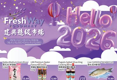 FreshWay Foodmart Flyer January 2 to 8