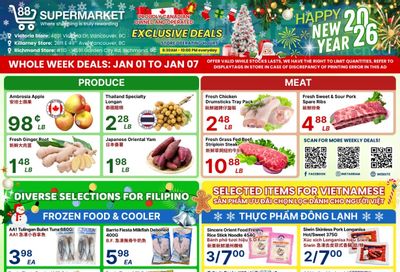 88 Supermarket Flyer January 1 to 7