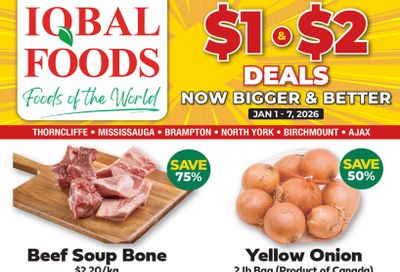Iqbal Foods Flyer January 1 to 7