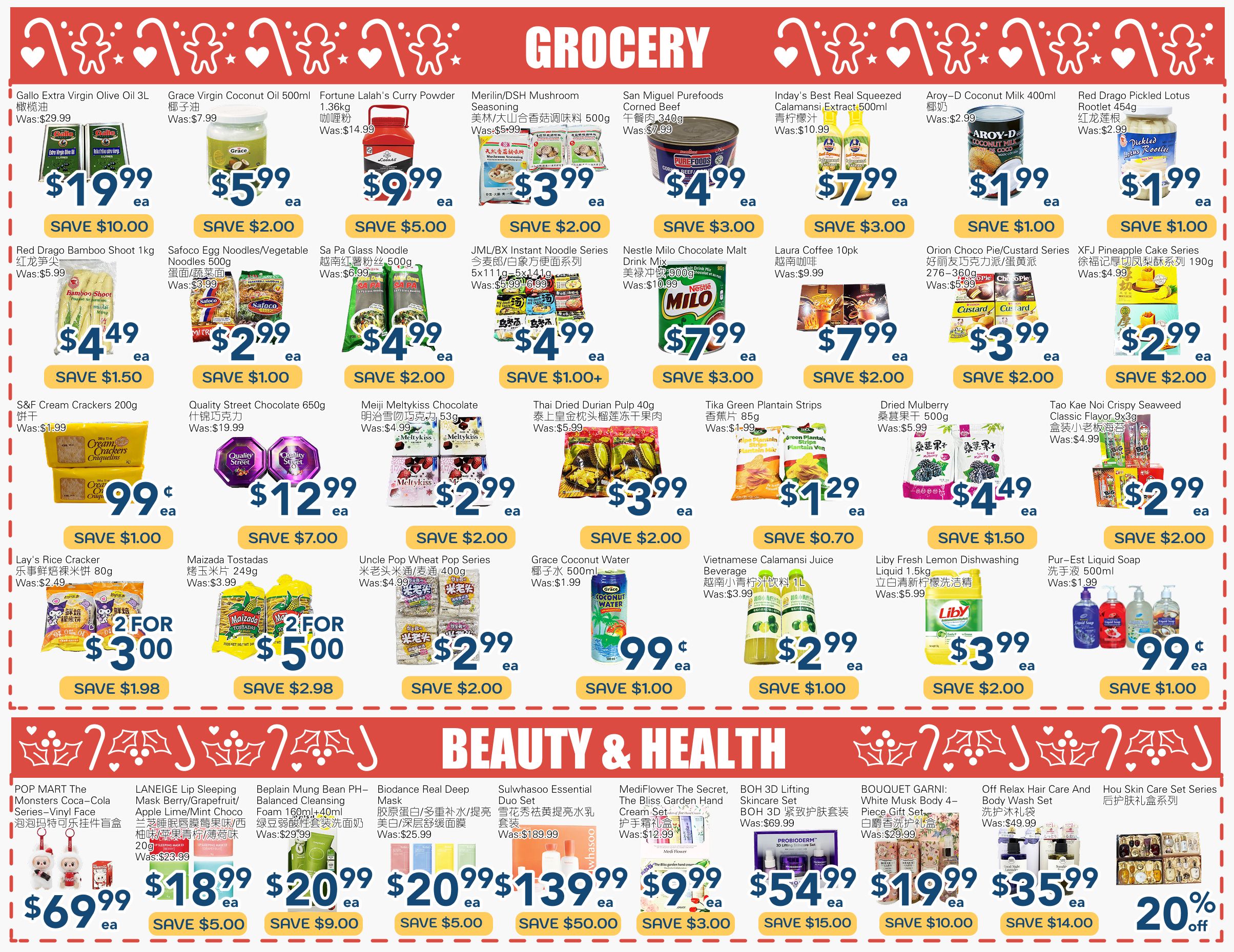 Oceans Fresh Food Market (Mississauga) Flyer January 2 to 8