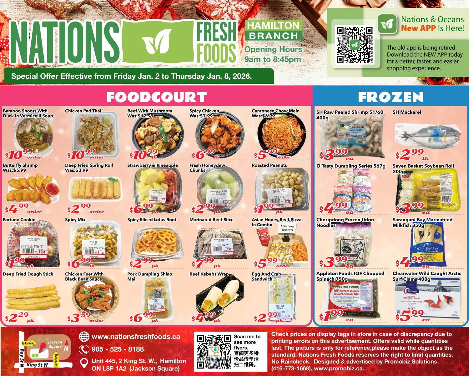 Nations Fresh Foods (Hamilton) Flyer January 2 to 8