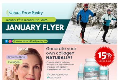 Natural Food Pantry Flyer January 1 to 31