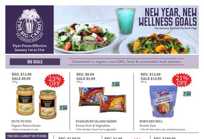 The Big Carrot Flyer January 1 to 31