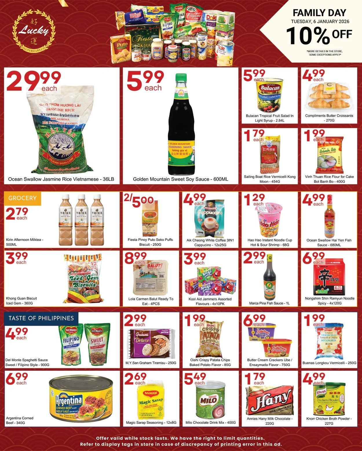 Lucky Supermarket (Winnipeg) Flyer January 2 to 8