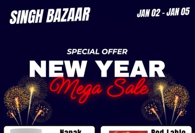 Singh Bazaar Flyer January 2 to 5