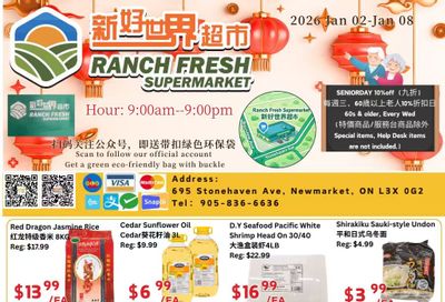 Ranch Fresh Supermarket Flyer January 2 to 8