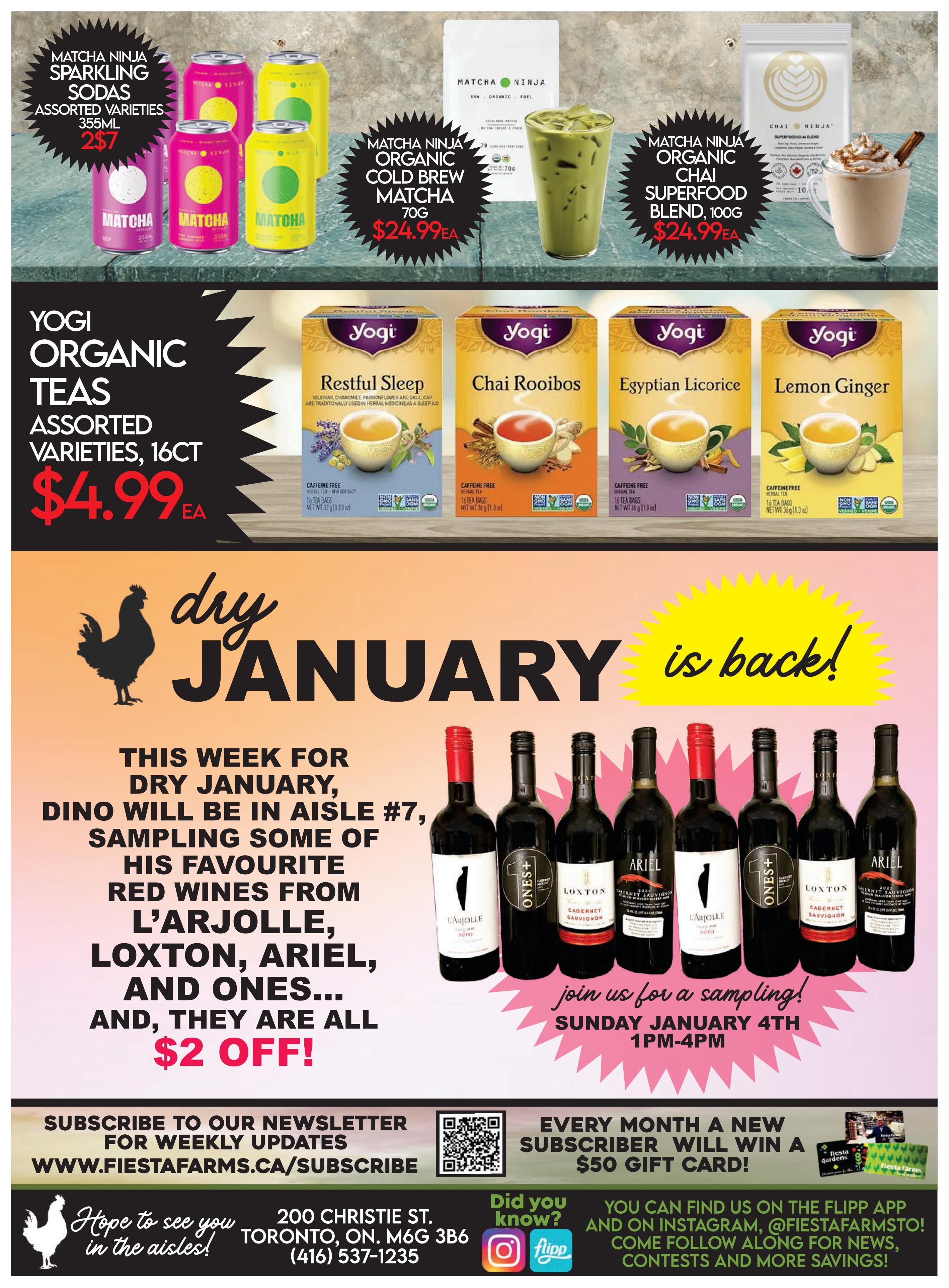 Fiesta Farms Flyer January 2 to 8