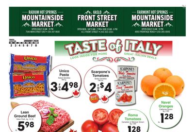 AG Foods Flyer January 2 to 8