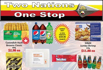 Two Nations One Stop Flyer January 2 to 8