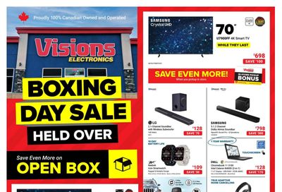 Visions Electronics Flyer January 2 to 8
