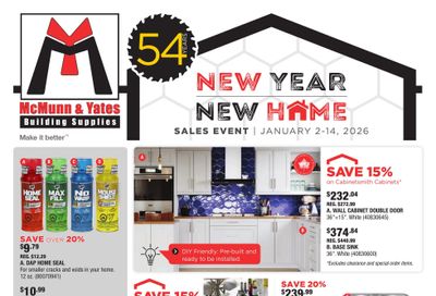 McMunn & Yates Building Supplies Flyer January 2 to 14