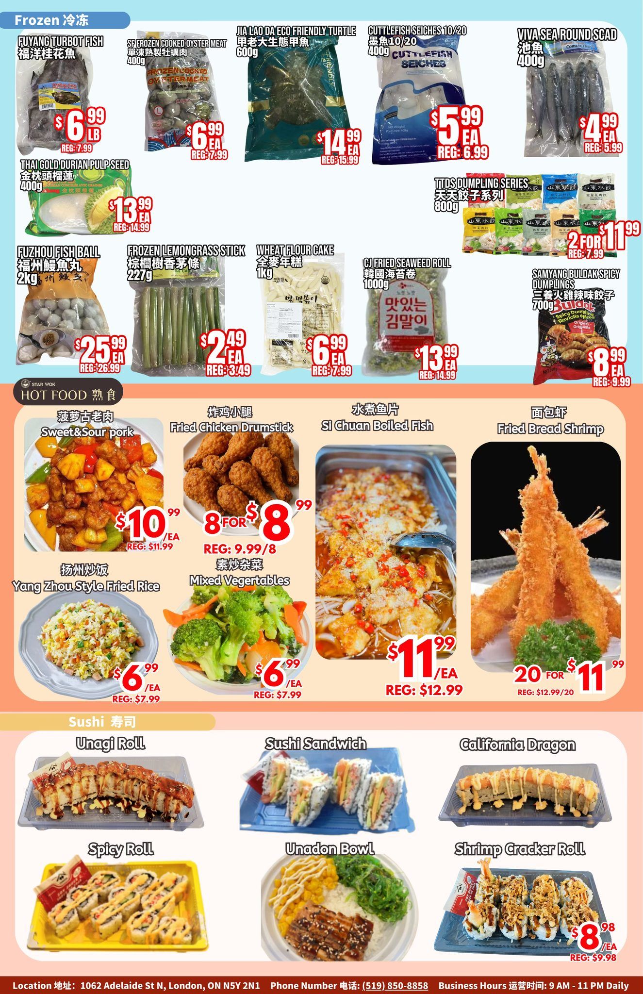 United Supermarket (London) Flyer January 2 to 8