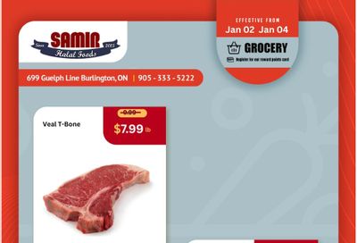Samir Supermarket Flyer January 2 to 4