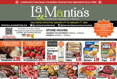 LaMantia's Flyer January 2 to 7