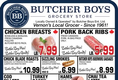 Butcher Boys Grocery Store Flyer January 2 to 8