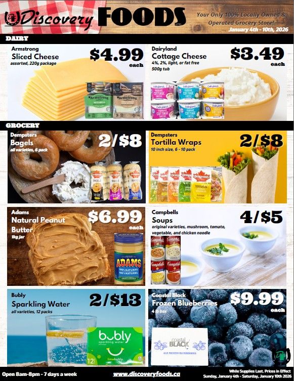 Discovery Foods Flyer January 4 to 10