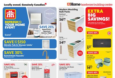 Home Hardware Building Centre (Atlantic) Flyer January 1 to 14