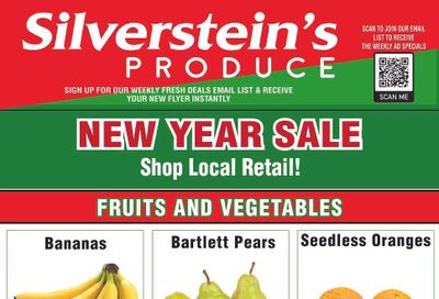 Silverstein's Produce Flyer January 6 to 10
