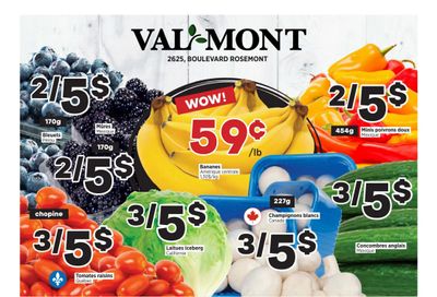 Val-Mont Flyer January 8 to 14