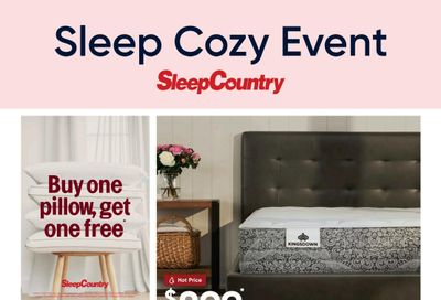 Sleep Country Flyer January 7 to 20