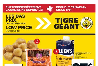 Tigre Géant Flyer January 7 to 13