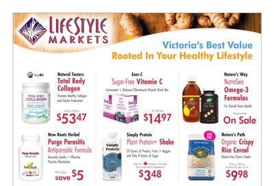 Lifestyle Markets Flyer January 7 to 25
