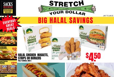 Sacks Food Co. Flyer January 7 to 20