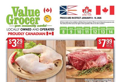Value Grocer Flyer January 8 to 14