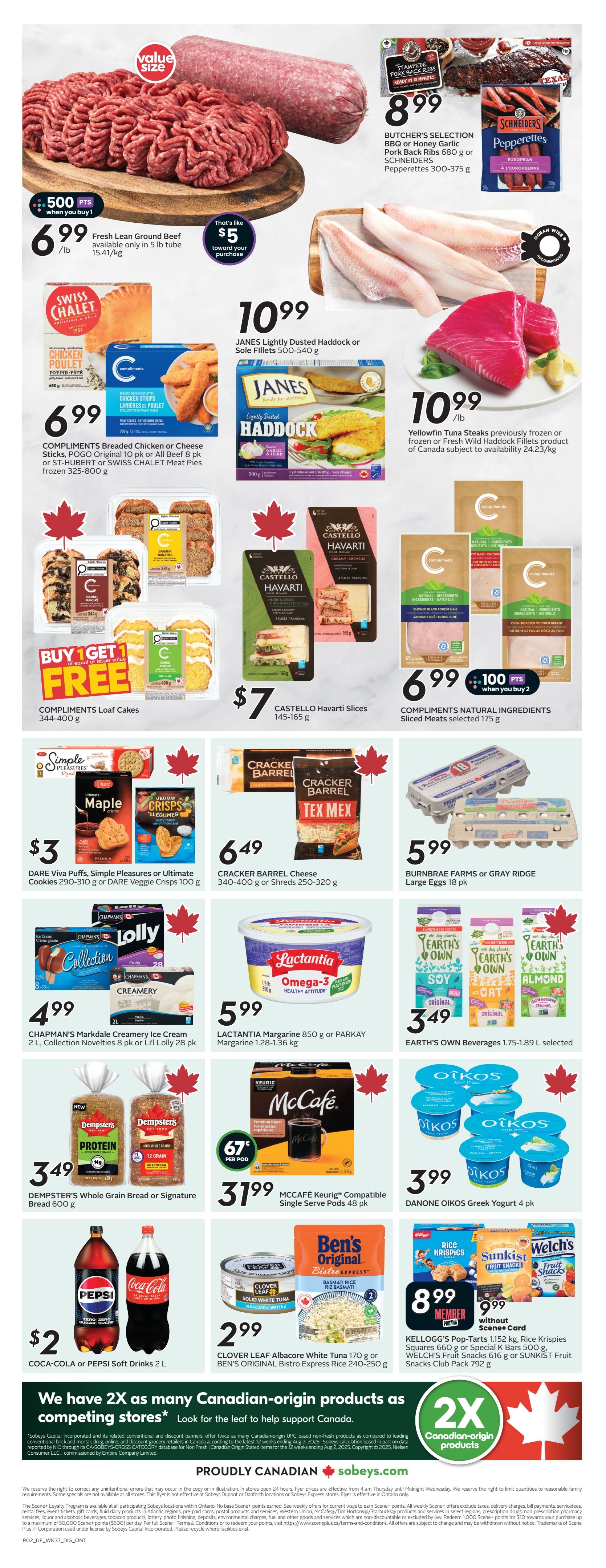 Sobeys Urban Fresh Flyer January 8 to 14