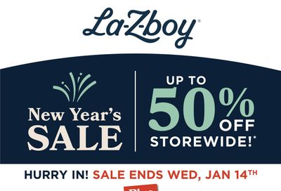 La-Z-Boy (GTA) Flyer January 5 to 14