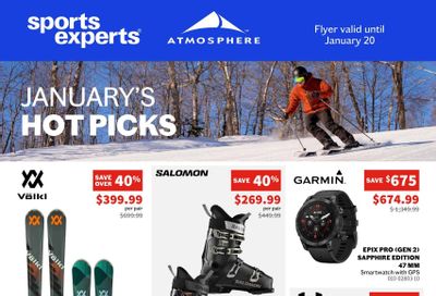 Sports Experts Flyer January 7 to 20