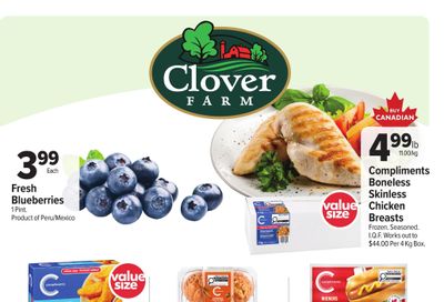 Clover Farm (West) Flyer January 8 to 14
