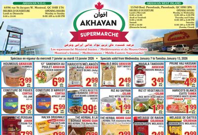 Akhavan Supermarche Flyer January 7 to 13