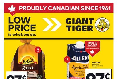 Giant Tiger (West) Flyer January 7 to 13