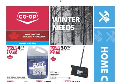 Co-op (West) Home Centre Flyer January 8 to 21