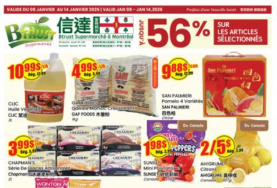 Btrust Supermarket (Montreal) Flyer January 8 to 14
