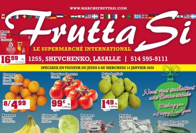 Frutta Si Flyer January 8 to 14