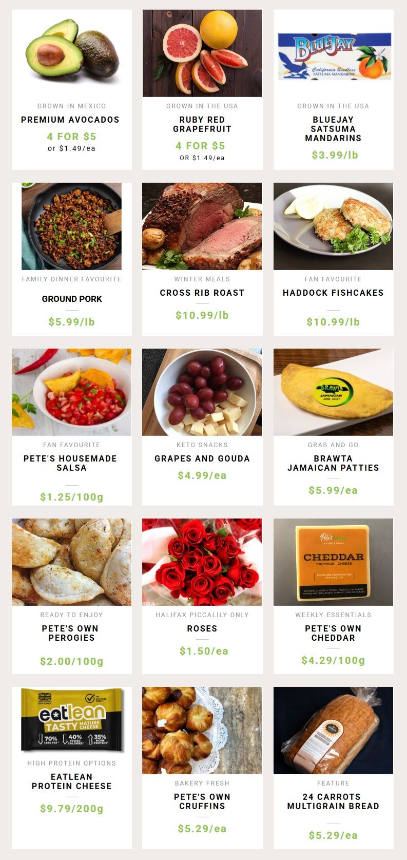 Pete's Fine Foods Flyer January 8 to 14