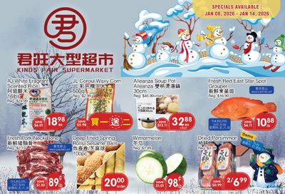 Kings Fair Supermarket Flyer January 8 to 14