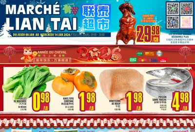 Marche Lian Tai Flyer January 8 to 14