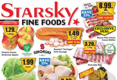 Starsky Foods Flyer January 8 to 14
