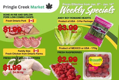Pringle Creek Market Flyer January 8 to 14