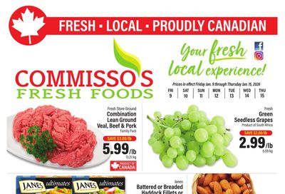 Commisso's Fresh Foods Flyer January 9 to 15