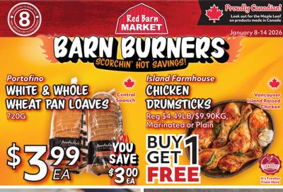 Red Barn Market Flyer January 8 to 14